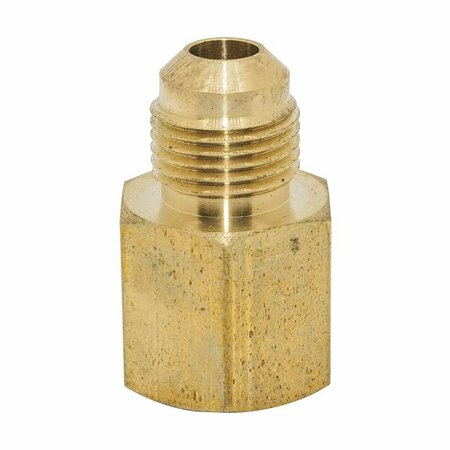 THRIFCO PLUMBING #46 1/4 Inch X 1/8 Inch Brass Flare FIP Adapter 6946003